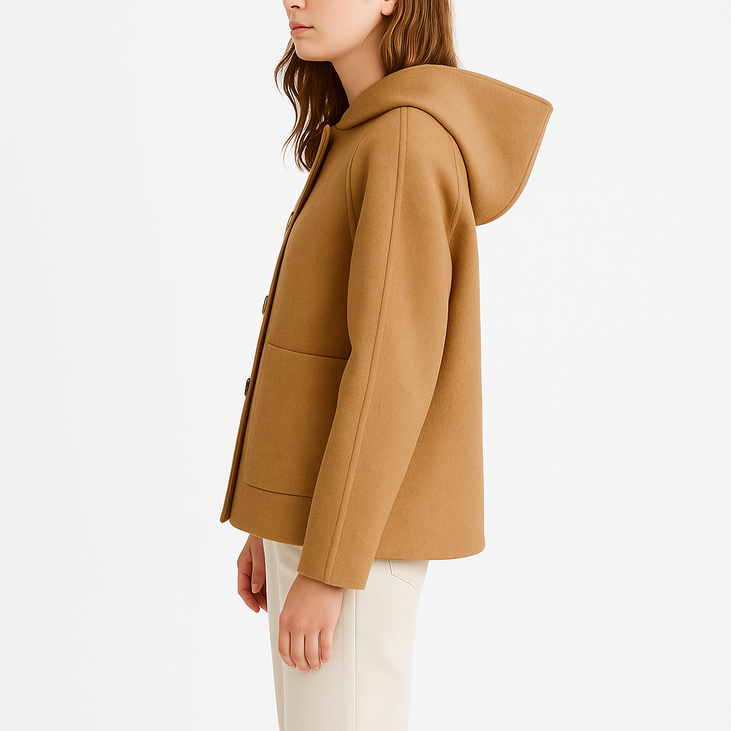 Alara Women Classic Winter Button Up Jacket