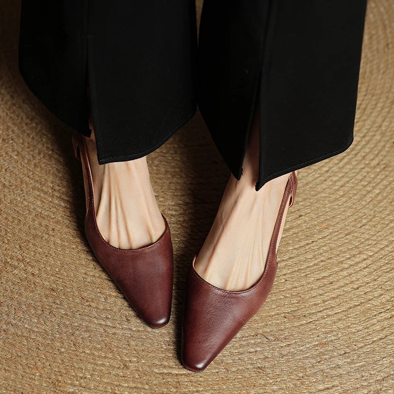 Nadia Leather Sandals