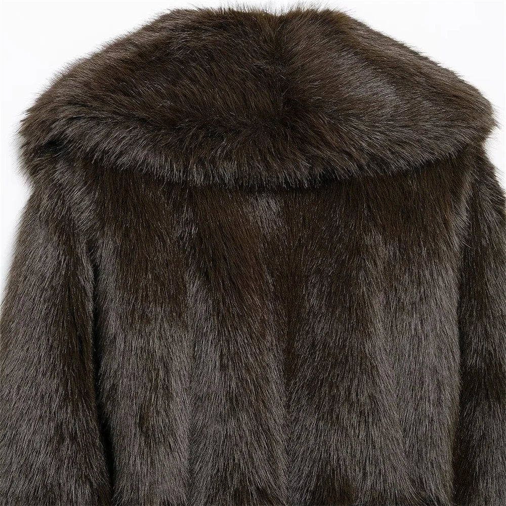 Camille Faux Furr Coat