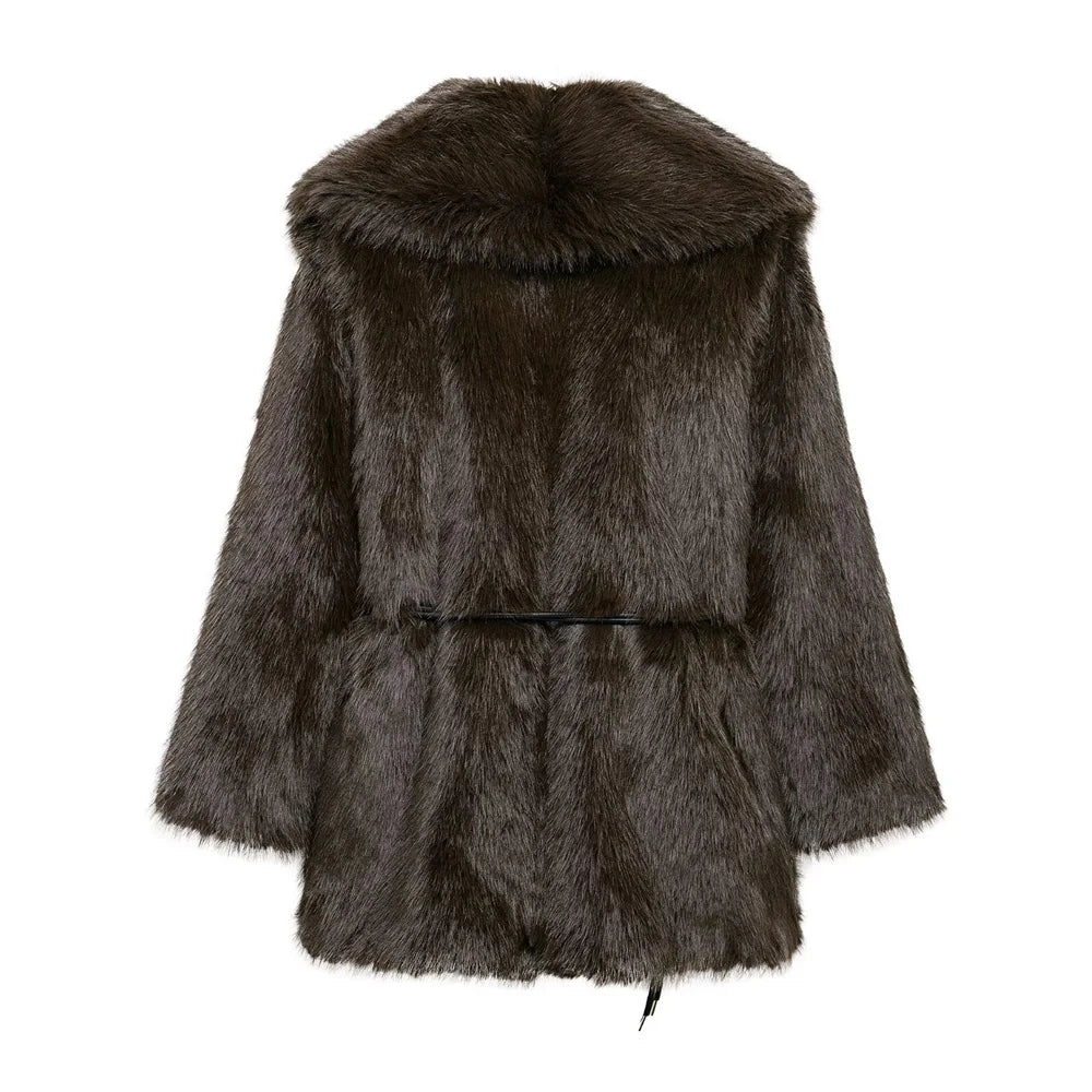 Camille Faux Furr Coat