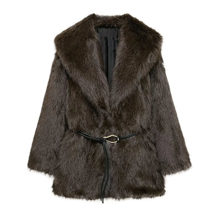 Camille Faux Furr Coat