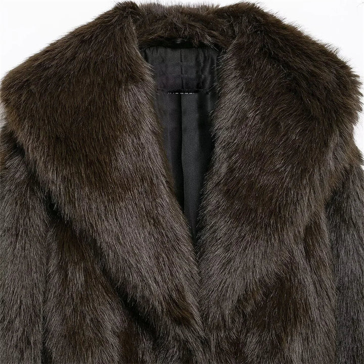Camille Faux Furr Coat