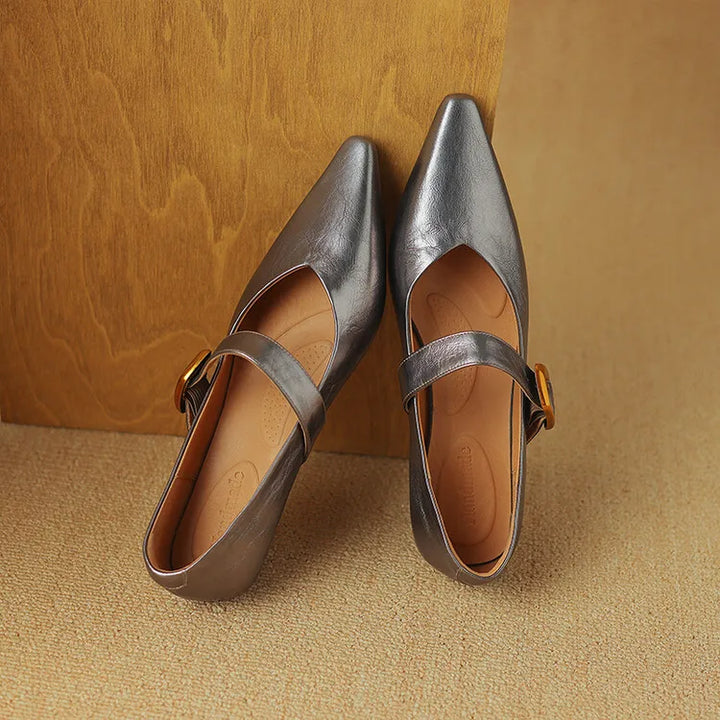 Louise Leather Pumps