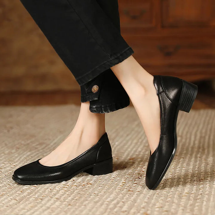 Rosaline Leather Pumps